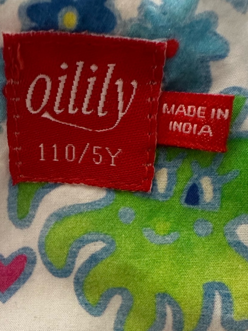 Oilily White Floral Multicolor Cotton Dress - Picture 9 of 10